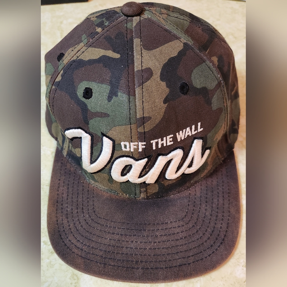Vans Camo Cap - Green and Brown